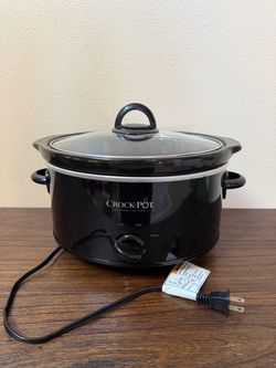 Crock-Pot Slow Cooker Black
