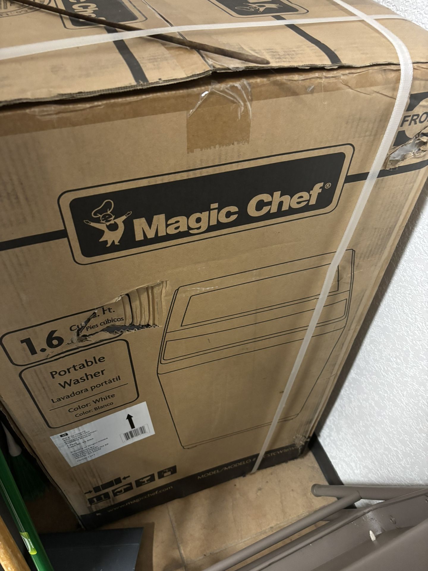 Magic chef 1.6 CU FT Portable Washer