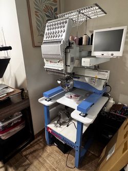 HappyJapan HCU2 15-Needle Embroidery Machine