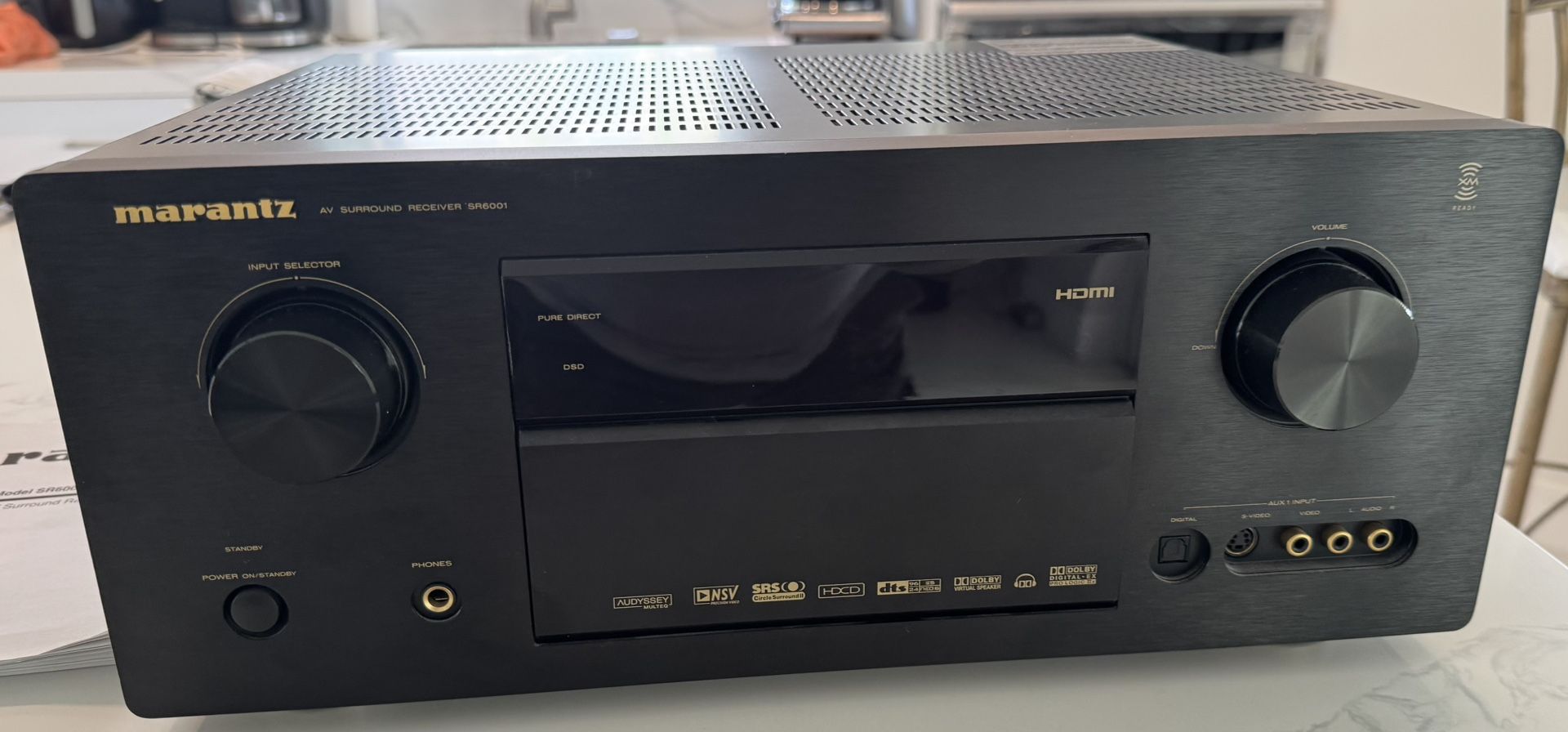 MRANTZ AV SURROUND RECEIVER SR8001