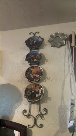 Big decor with plate