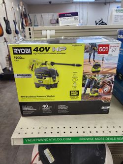 Ryobi 40v pressure washer