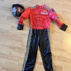 Racer Kids Halloween Costume. Size L 4-6 