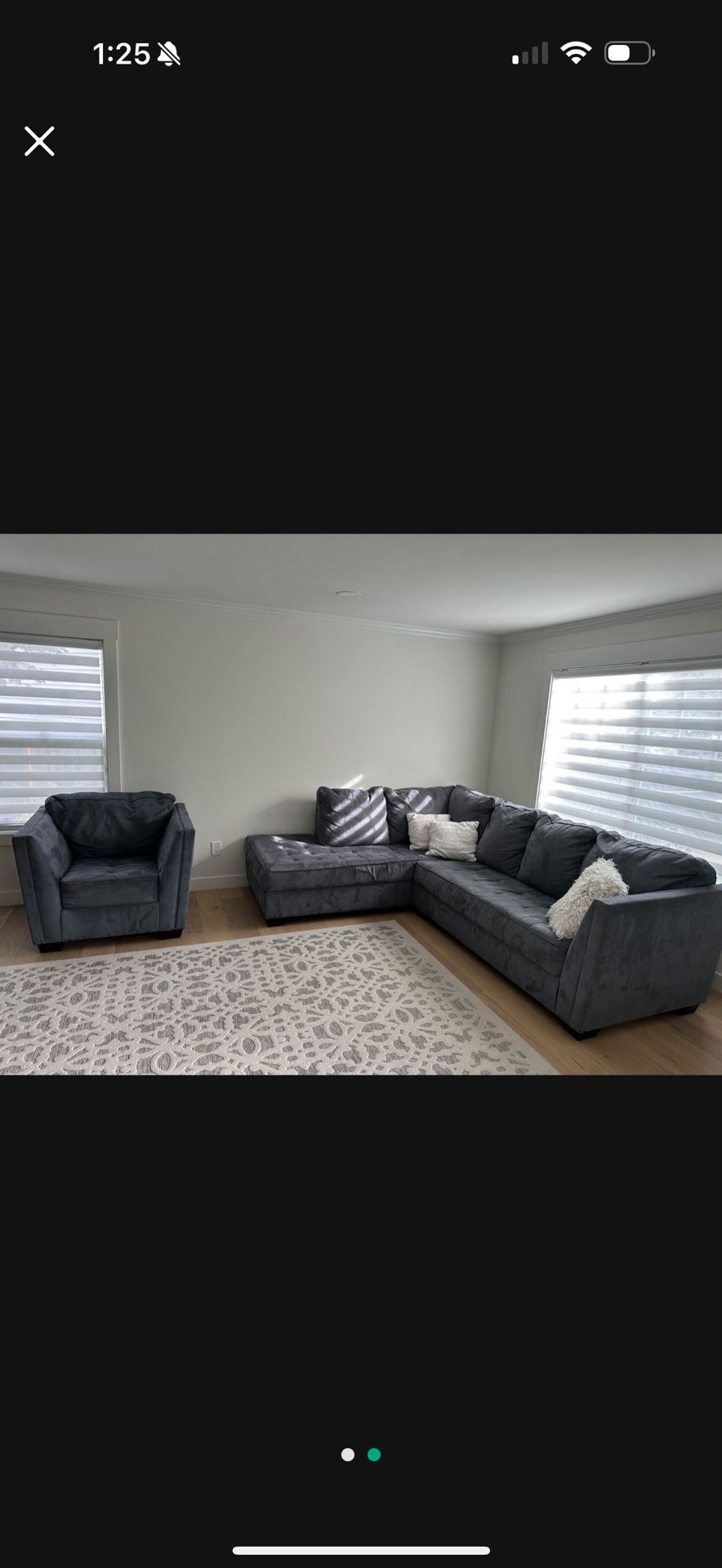 Sectional Sofa And Chair