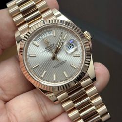 Rolex presidential 40mm rose gold for Sale in Miami FL OfferUp