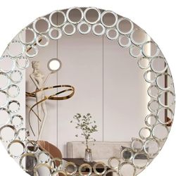 Wocred Round Wall Mirror.Glam Shower Mirror.Silver Borderless Decorative Mirror for Bathroom,Living Room,Bedroom and More(20”)

￼

￼

￼

￼

￼

￼

￼


