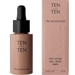 tenoverten - The Accelerator Nail Drying Oil | Clean, Natural, Non-Toxic Nail Care (0.5 fl oz | 15 mL