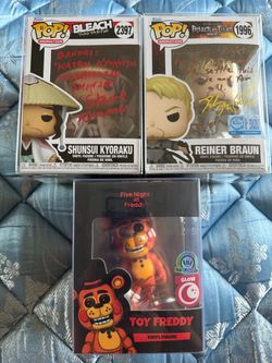 Signed Funko's and Youtooz Figure's