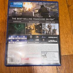 PS4 Modern Warfare Game