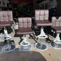 Brand new adjustable height bar stools only $70 each