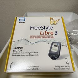 Freestyle Libre 3 Reader Unopened