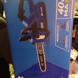 New Kobalt 40 Volt Max Chainsaw