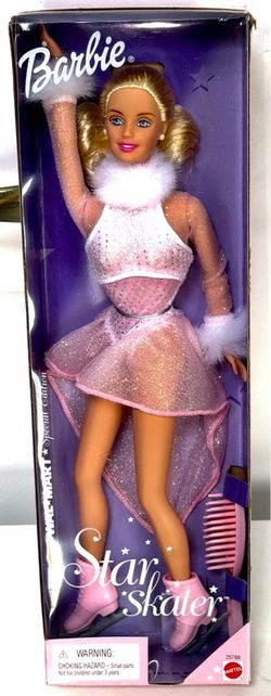 Mattel Star Skater Barbie Doll - Walmart Special Edition-NIB (New in Box)-Vintage 2000