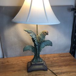 Vintage Parrot Lamp