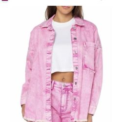 Celebrity Pink Blouse Size Large Used Once 