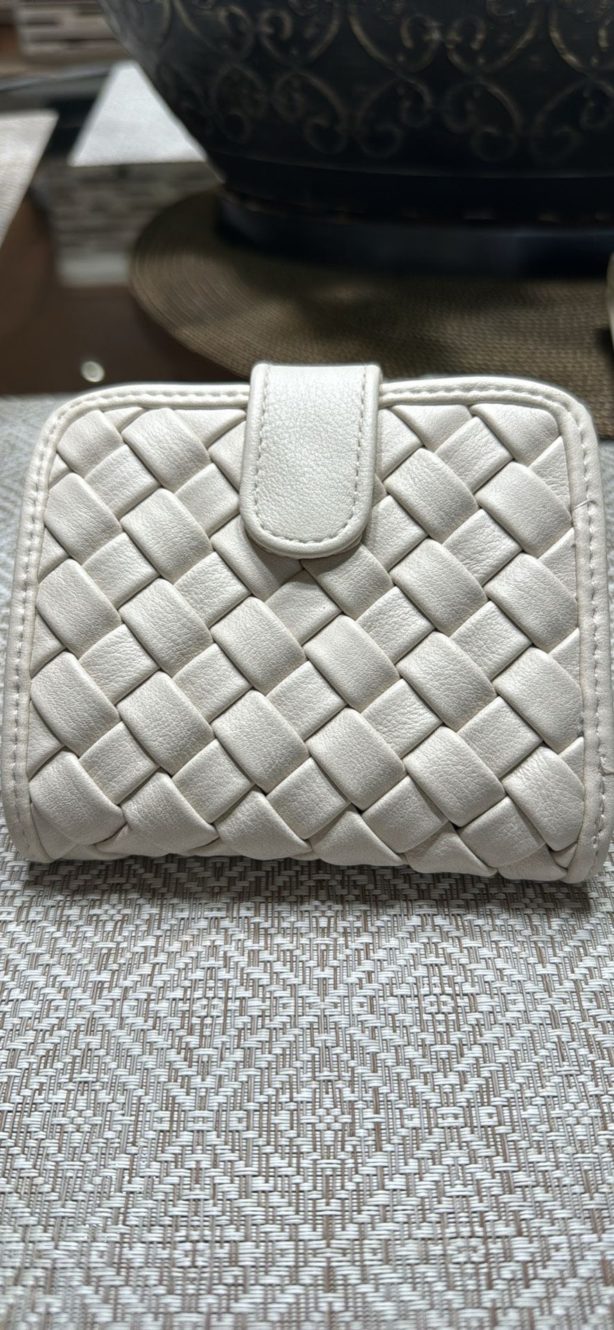 Small Wallet ( Off White, Cream Color)