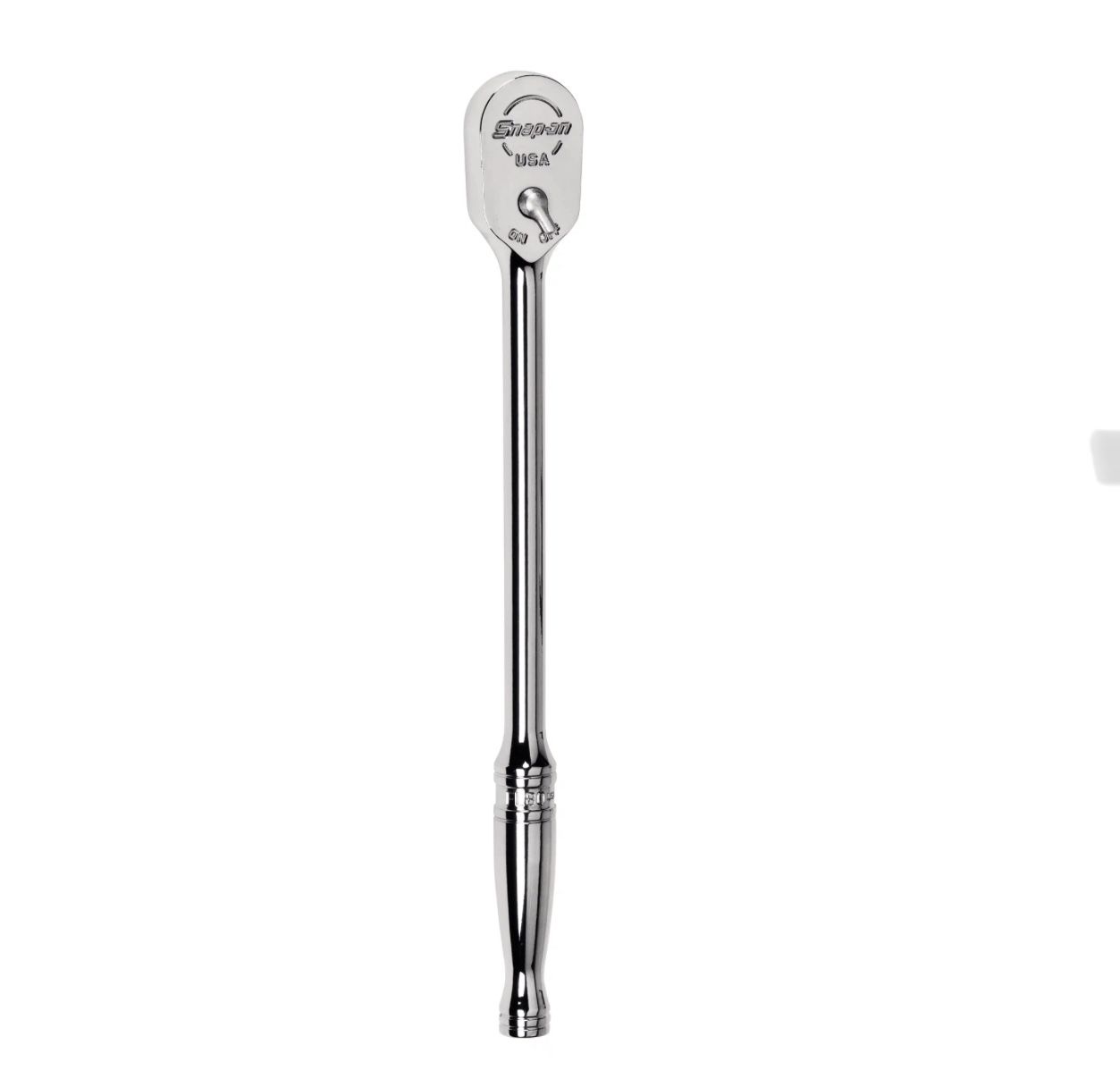 Snap-on Tools USA NEW 3/8" Drive Fine Tooth Long Fixed Head Chrome Ratchet FL80