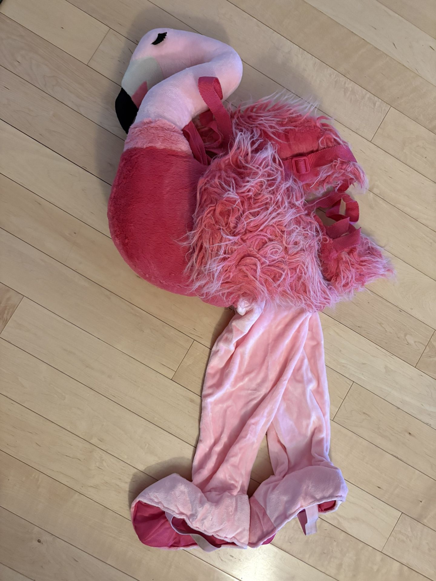 4/5T Girl Flamingo Halloween Costume