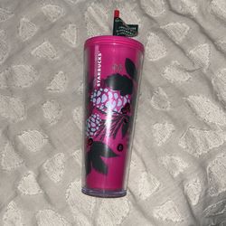 Pink Starbucks Tumbler 