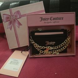 Juicy couture. Wallet Black And Pink