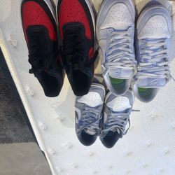 3 Pairs Of Dunks 