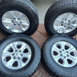 17" Toyota Wheels With LT Tires Please Read Ad 285/70/17