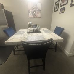 Marble Table RC Willey 2yrs 