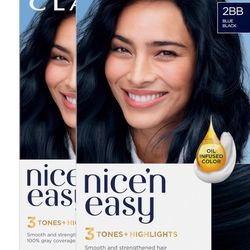 2BB Clairol Dye Box ( Black/Blue)