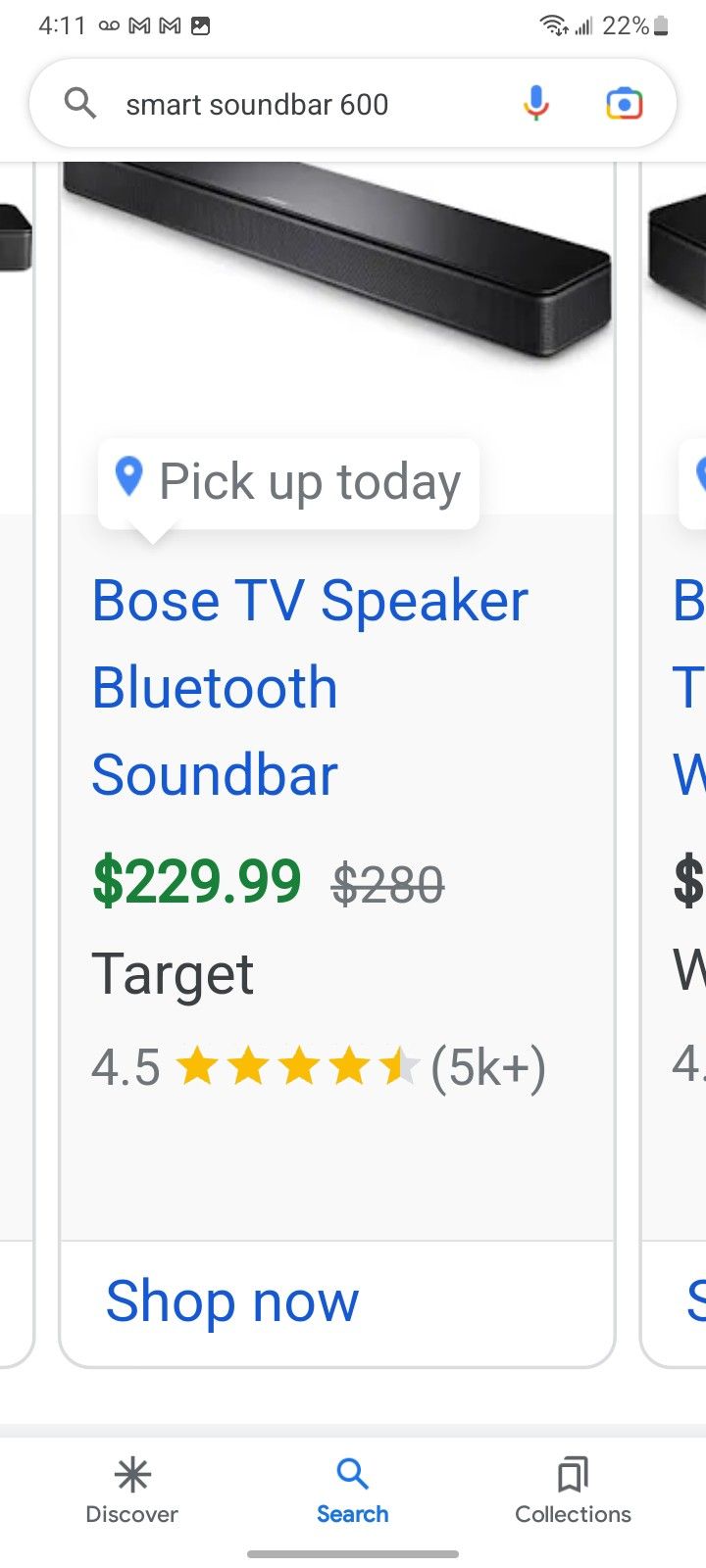 Bose Smart Soundbar & Bose TV Speaker