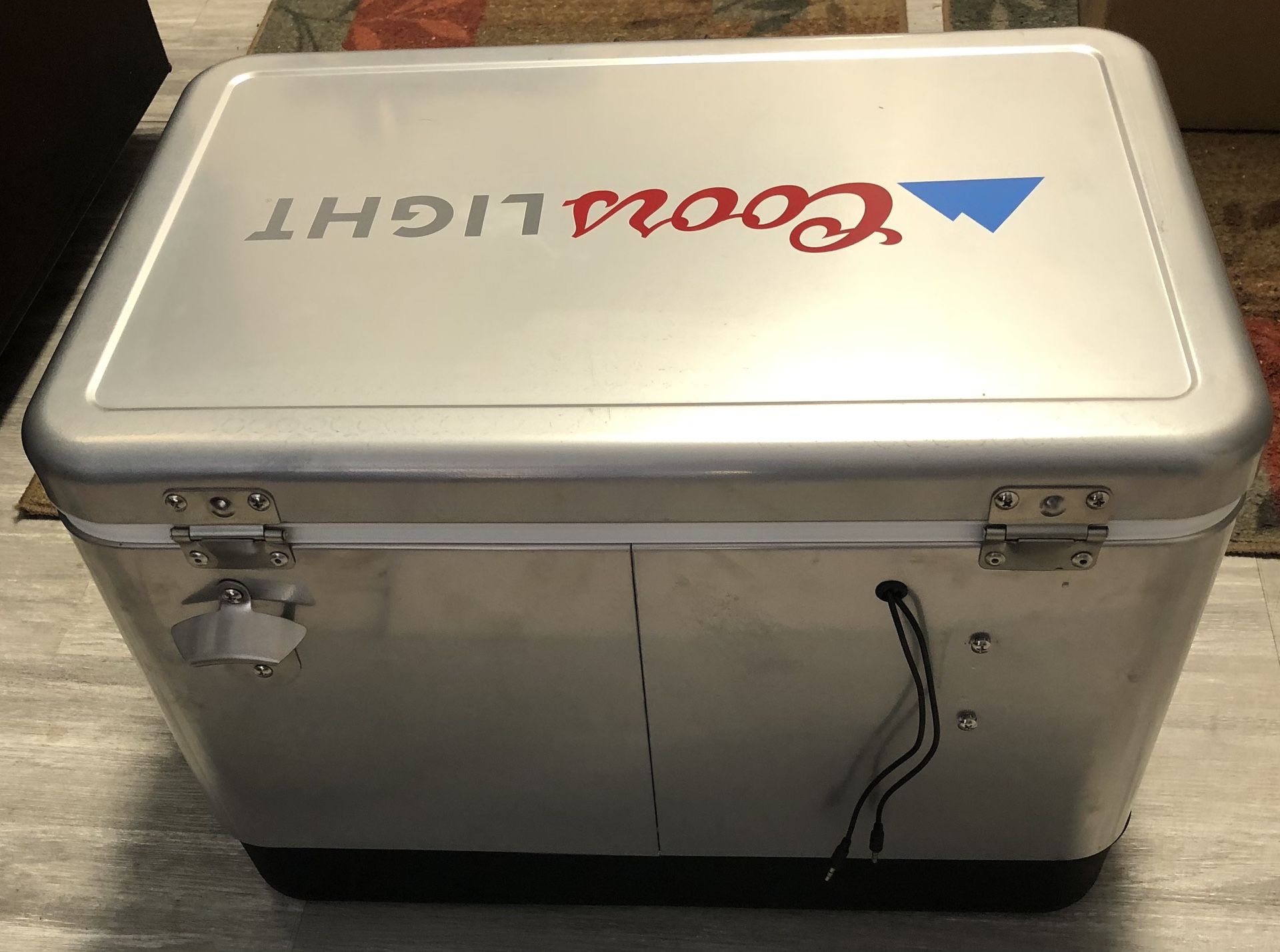 Coors Light Cooler Ice Chest Speakers