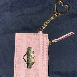 Juicy couture wallet/keychain PINK 