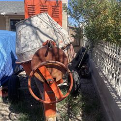 gas motor mixer