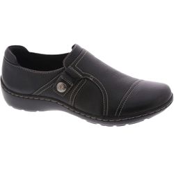 Clarks Women’s Cora Poppy Blk Size 9
