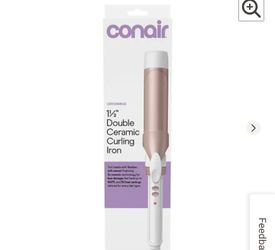 Conair 1.5" Double Ceramic Curling Iron