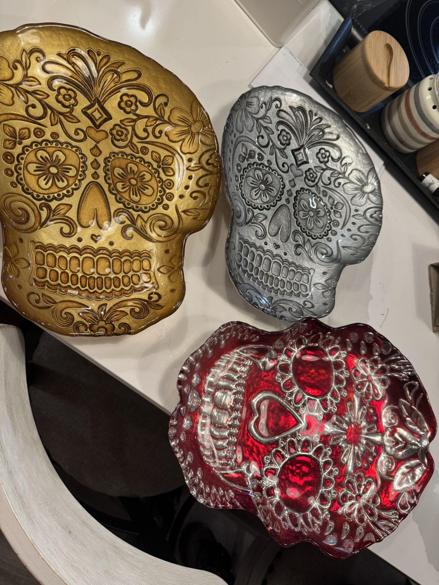 Skull Platters (can be sold Separately)