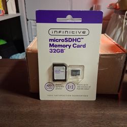 Infinitive Brand New Microsdhc Memory Card 32 Gb Sealed 