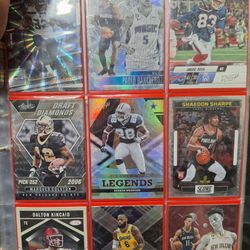 Pokémon, Football,basketball,and Baseball Cards