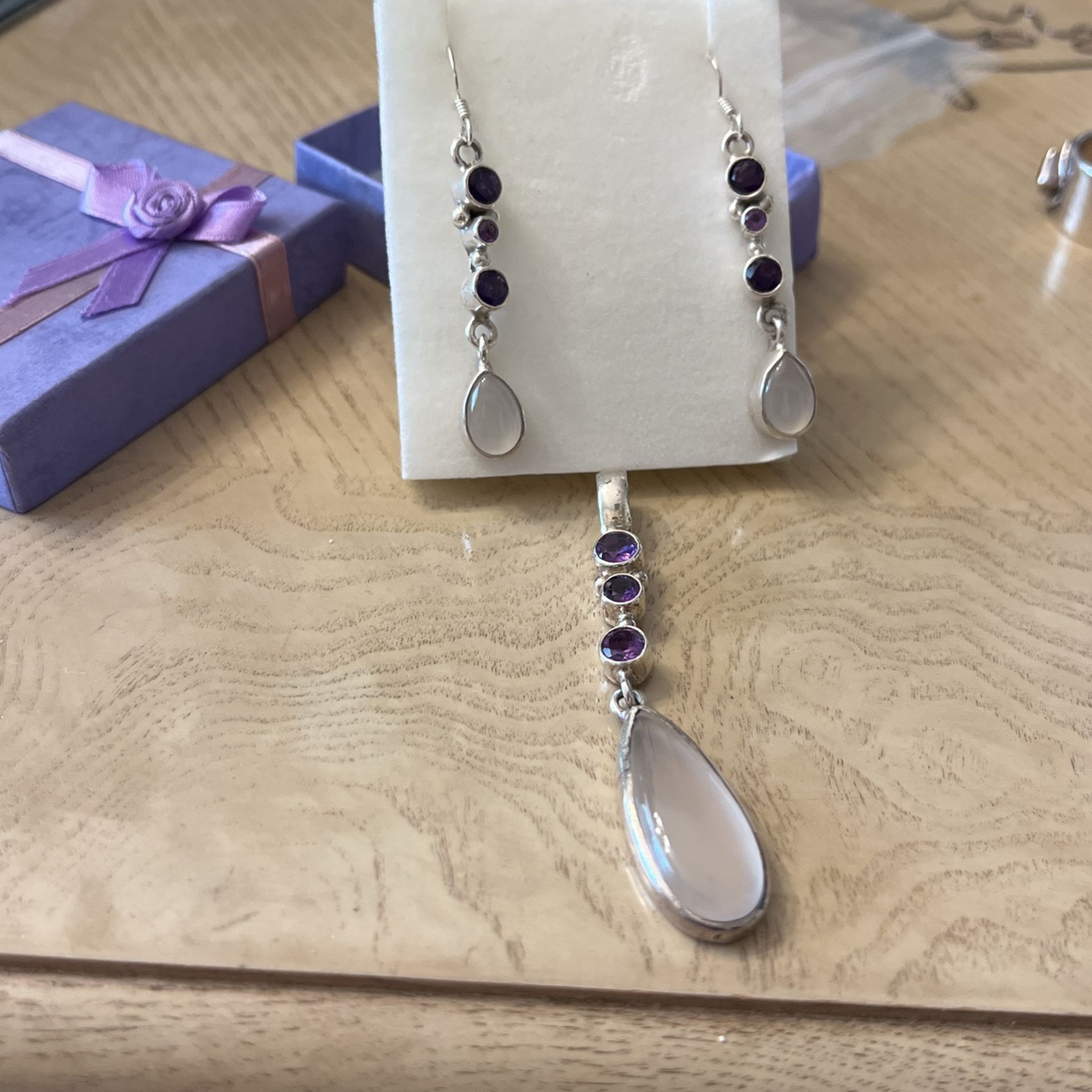 Earrings And Pendant