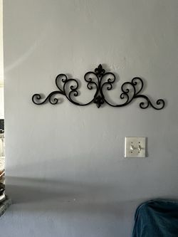 Iron wall art