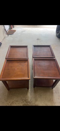 Real Wood End Tables