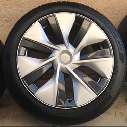 Tesla Model Y Gemini 19” Wheels Pirelli Scorpion tires