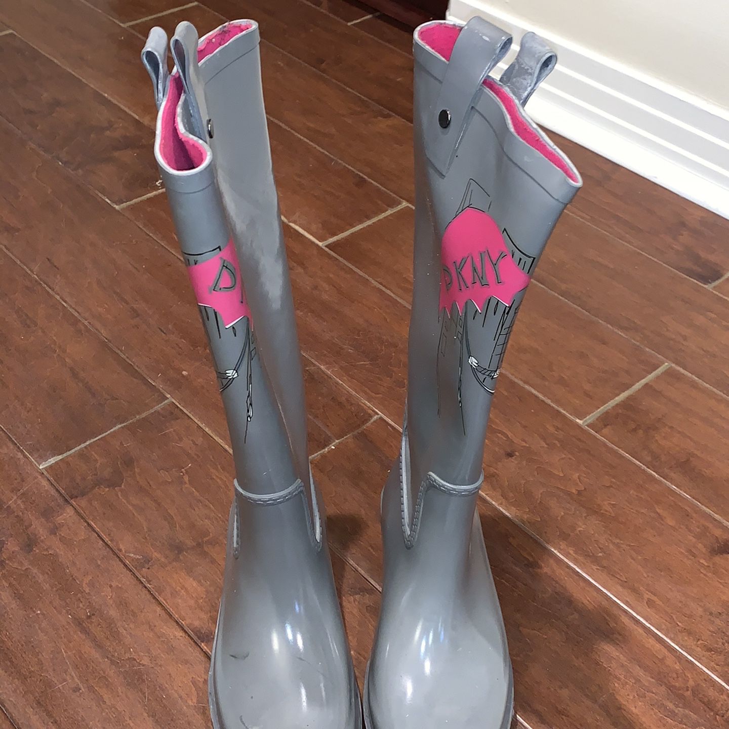 DKNY Rain boots Size 8