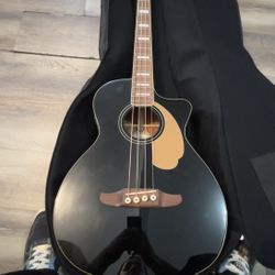 Fender Kingman V2 Acoustic-Electric Bass Black