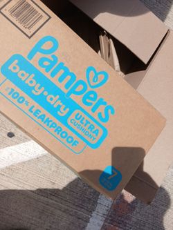 Pampers size 7