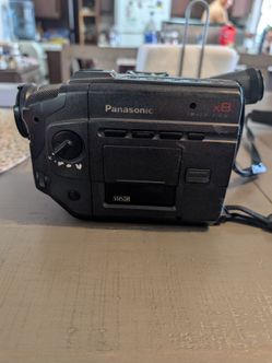 Panasonic x8 vhsc camcorder