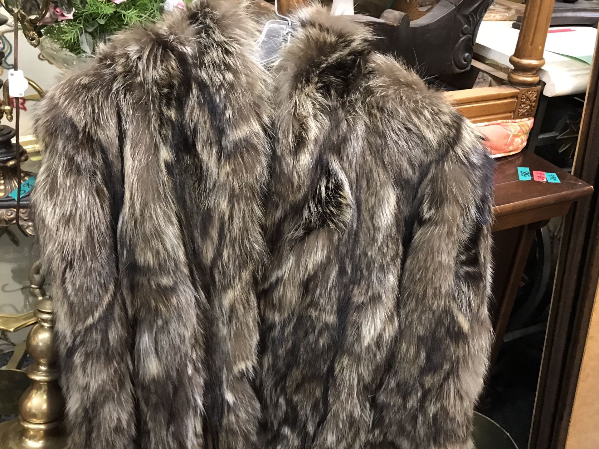 Fur coat