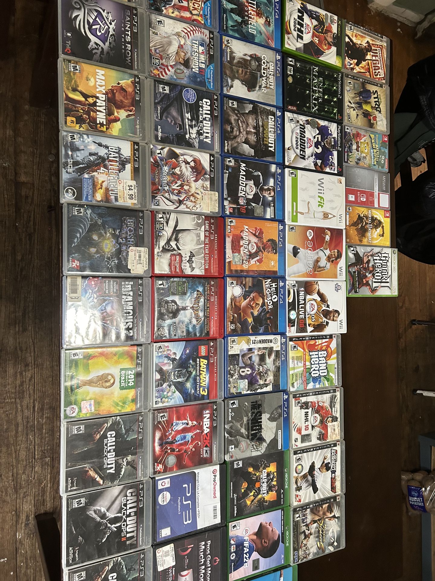 Ps2/Ps3/Ps4/Xbox One/WII Games Sale!!!!