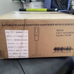 New 1200ml Automatic Hands Free Gel Sanitizer Dispenser With Stand!