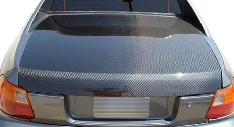 Blemished 1993-1997 Honda Del Sol Carbon Creations OEM Look Trunk - 1 Piece