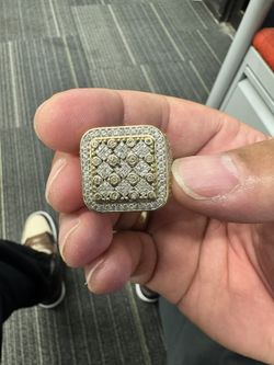 10k 4 Carat Genuine Diamond Ring.
